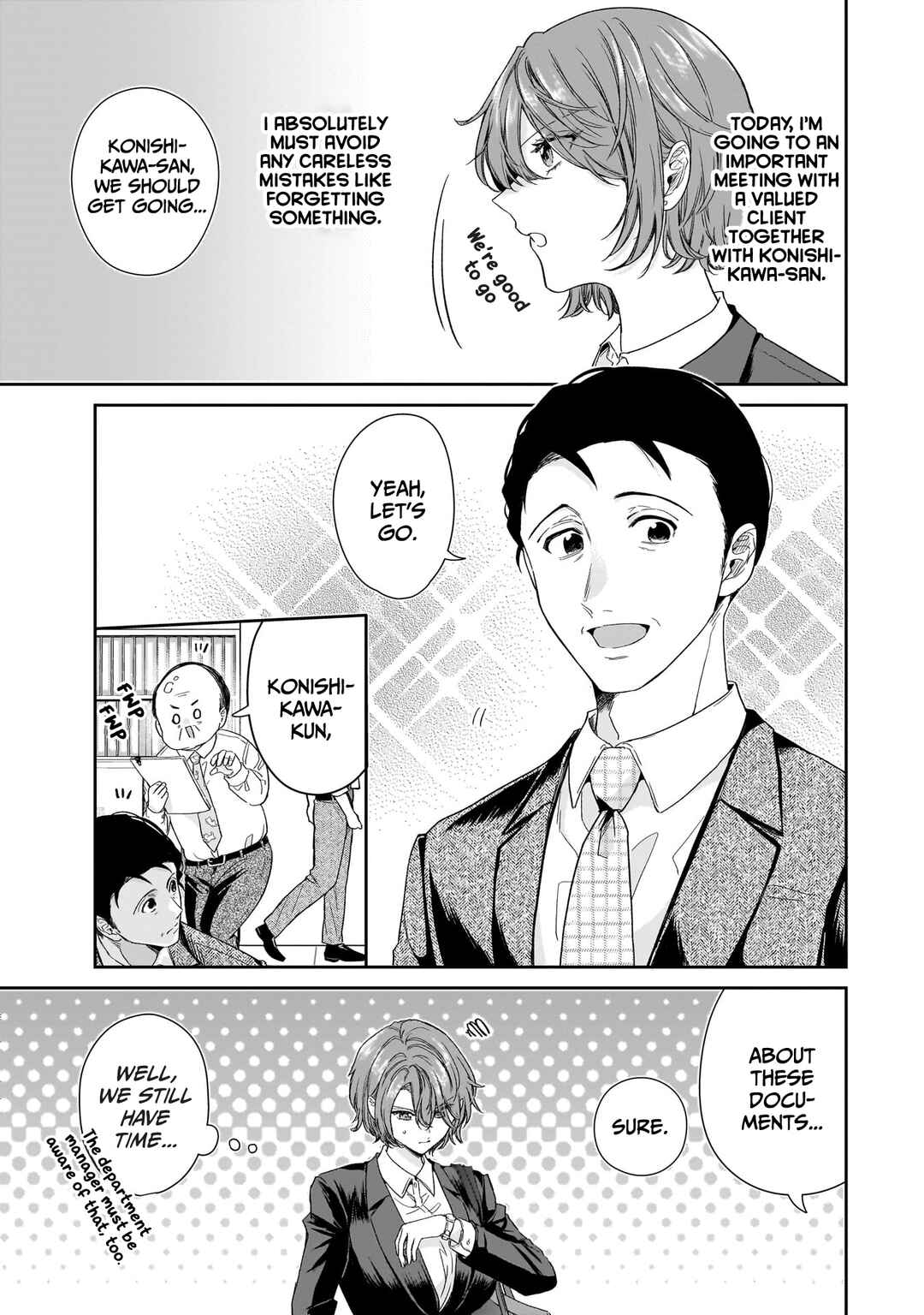 Misato-san wa Amasugi Joushi ni Chotto Kibishii Chapter 21 - Page 3