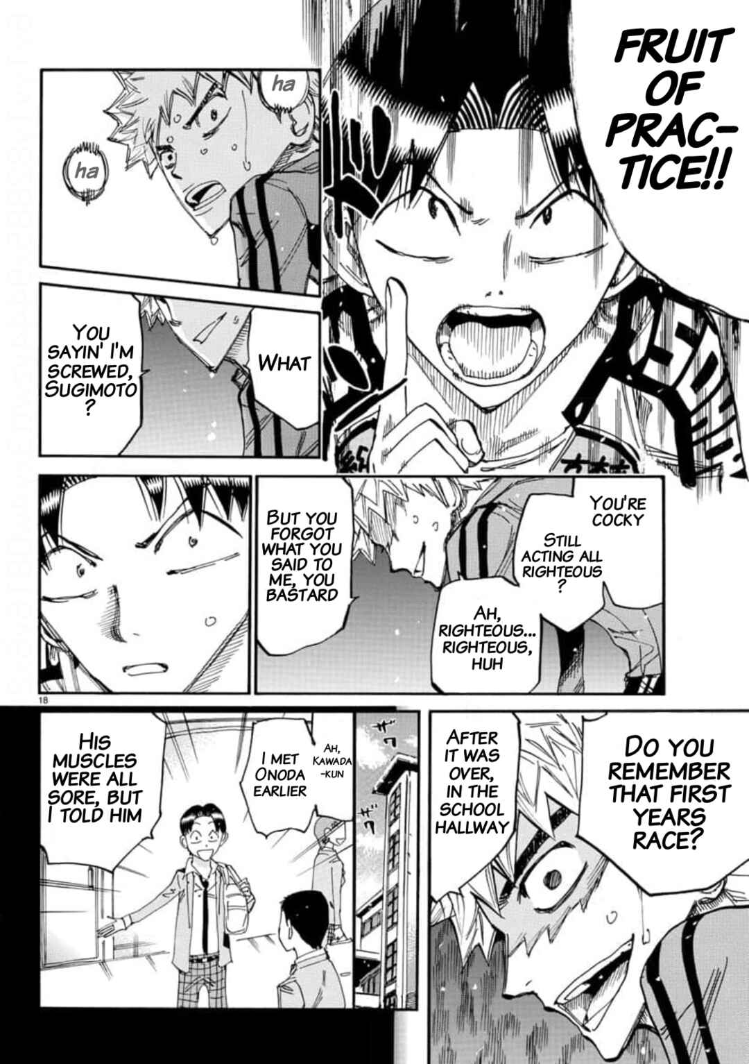 Yowamushi Pedal Chapter 640 - Page 16