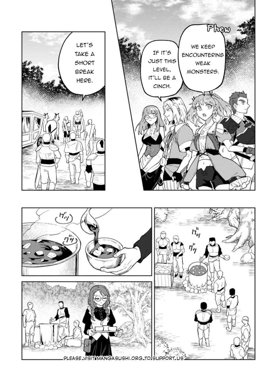 Yuusha Party wo Tsuihou Sareta Shiro Madoushi, S-Rank Boukensha ni Hirowareru: Kono Shiro Madoushi ga Kikakugai Sugiru Chapter 42.2 - Page 10