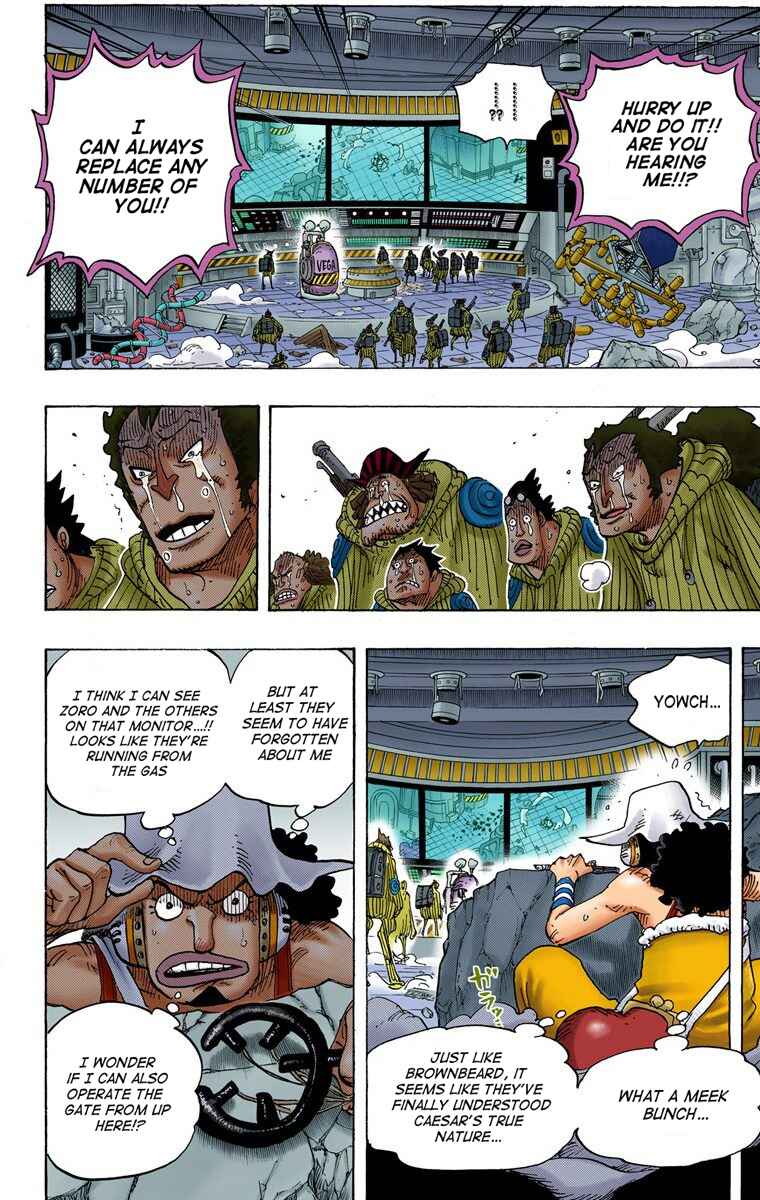 One Piece (Official Colored) Chapter 691 - Page 11