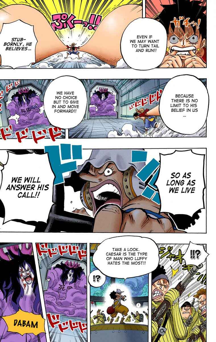 One Piece (Official Colored) Chapter 691 - Page 17
