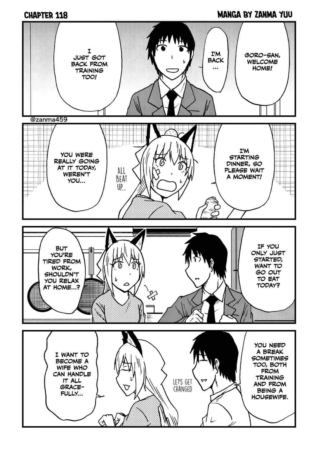 Totsugi Okureta Kitsune ga Yome ni Kuru Hanashi Chapter 118 - Page 1