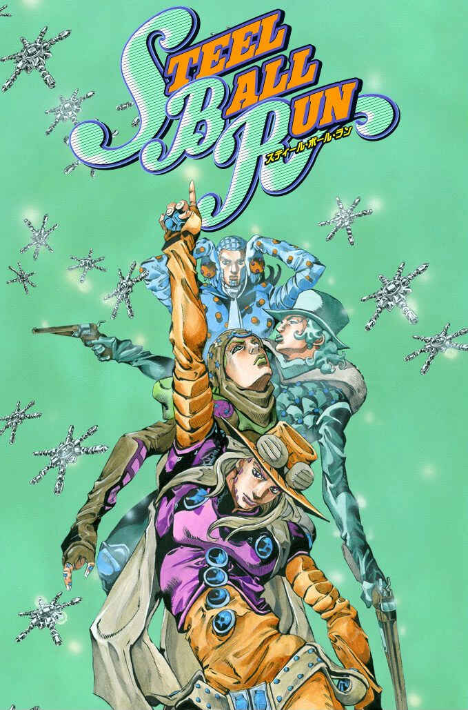 JoJo no Kimyou na Bouken: Part 7 - Steel Ball Run Color-ban Chapter 52 - Page 1