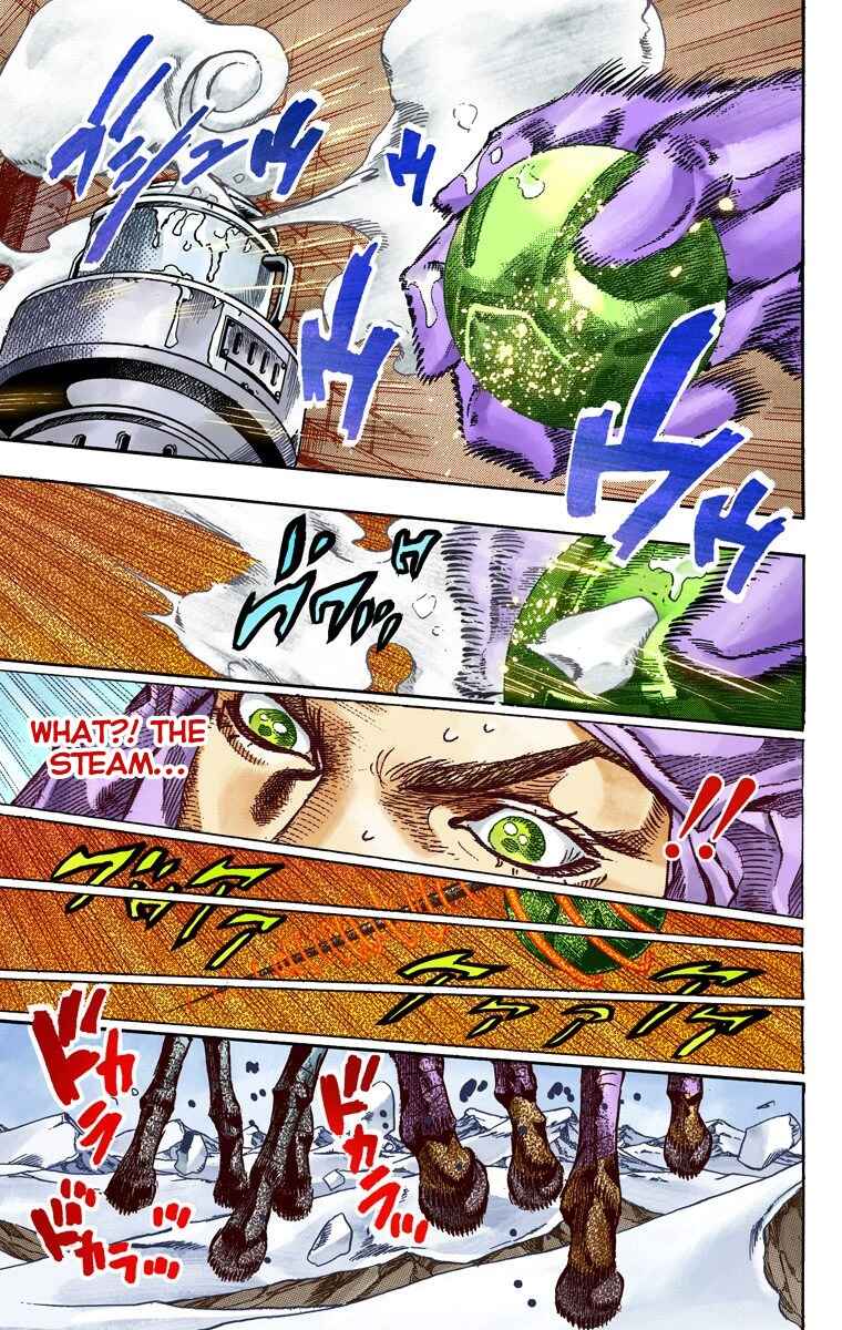 JoJo no Kimyou na Bouken: Part 7 - Steel Ball Run Color-ban Chapter 52 - Page 10
