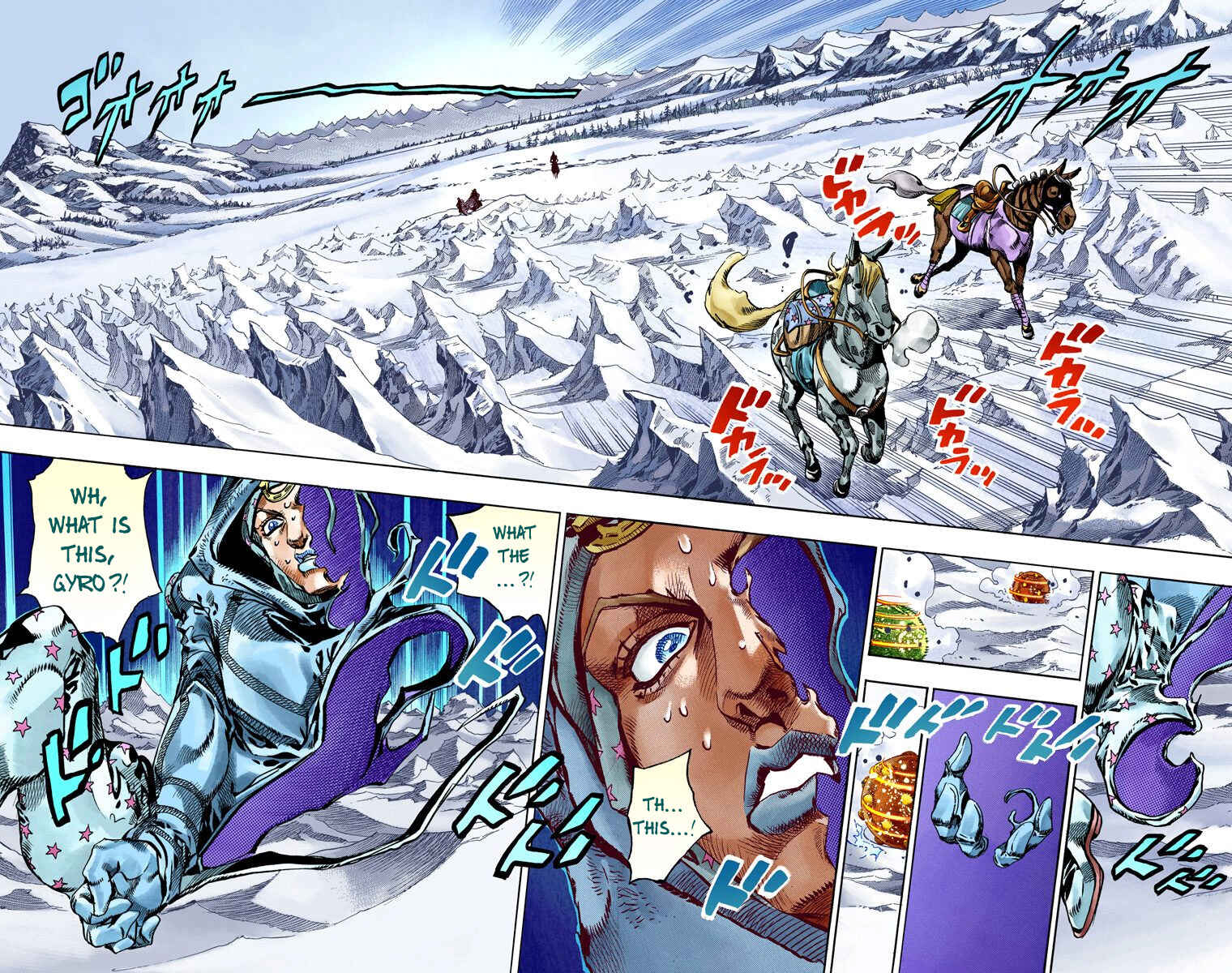 JoJo no Kimyou na Bouken: Part 7 - Steel Ball Run Color-ban Chapter 52 - Page 11
