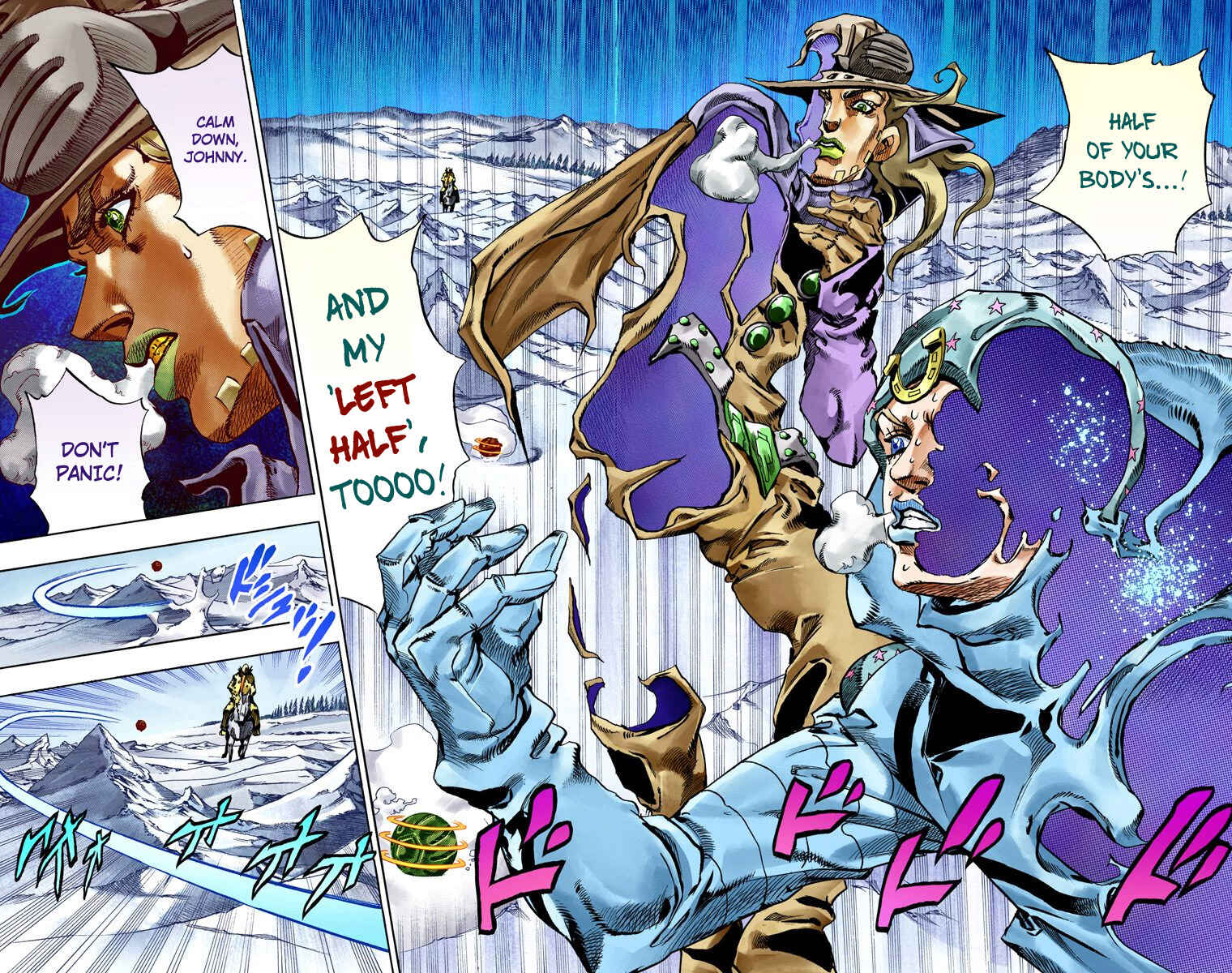 JoJo no Kimyou na Bouken: Part 7 - Steel Ball Run Color-ban Chapter 52 - Page 12