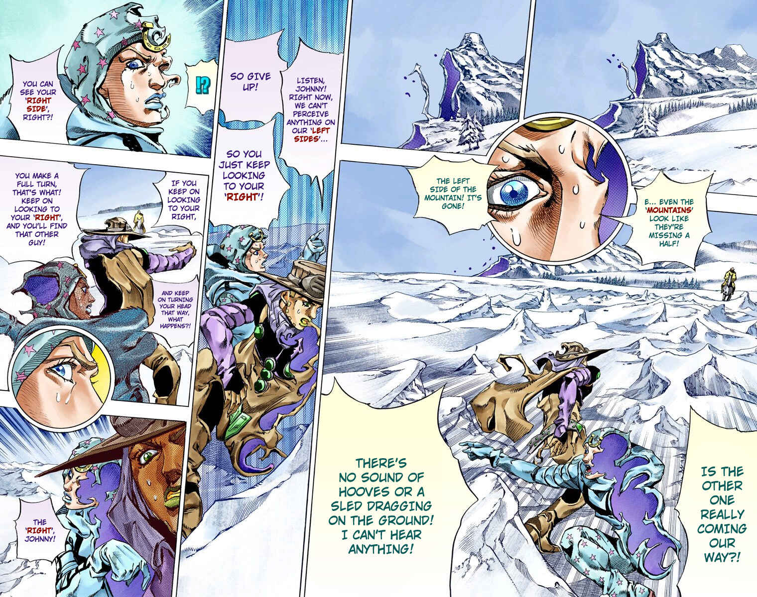 JoJo no Kimyou na Bouken: Part 7 - Steel Ball Run Color-ban Chapter 52 - Page 16