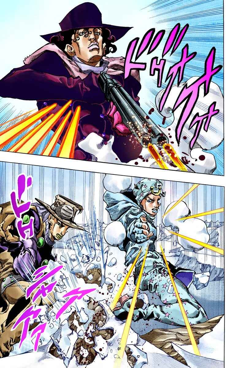 JoJo no Kimyou na Bouken: Part 7 - Steel Ball Run Color-ban Chapter 52 - Page 19