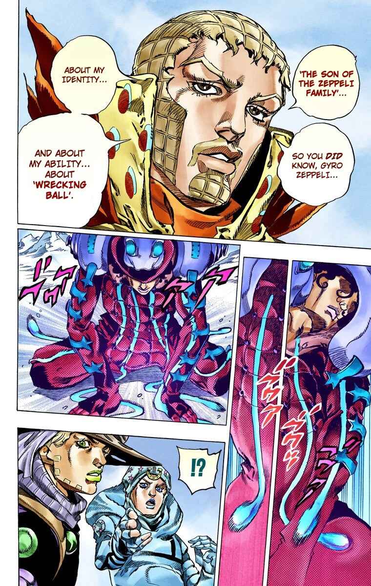 JoJo no Kimyou na Bouken: Part 7 - Steel Ball Run Color-ban Chapter 52 - Page 21