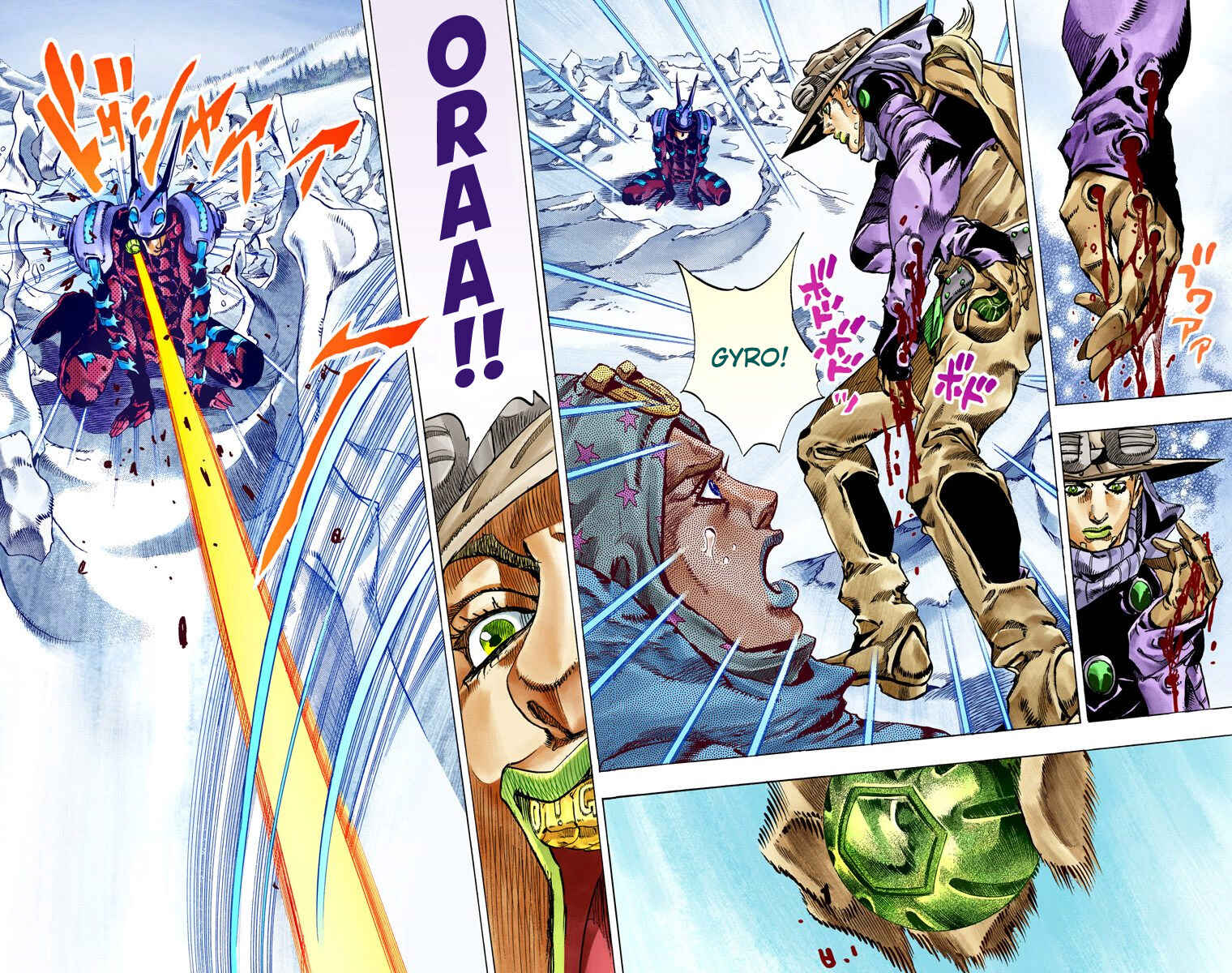 JoJo no Kimyou na Bouken: Part 7 - Steel Ball Run Color-ban Chapter 52 - Page 23