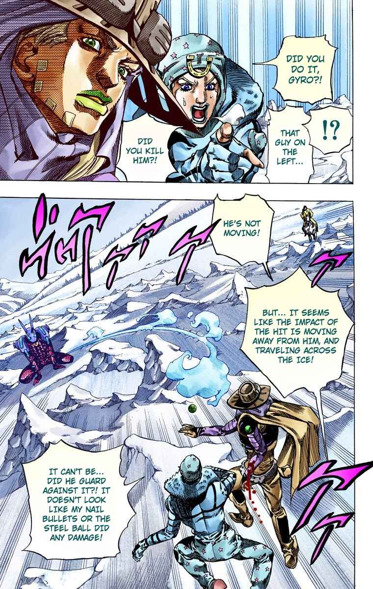 JoJo no Kimyou na Bouken: Part 7 - Steel Ball Run Color-ban Chapter 52 - Page 25