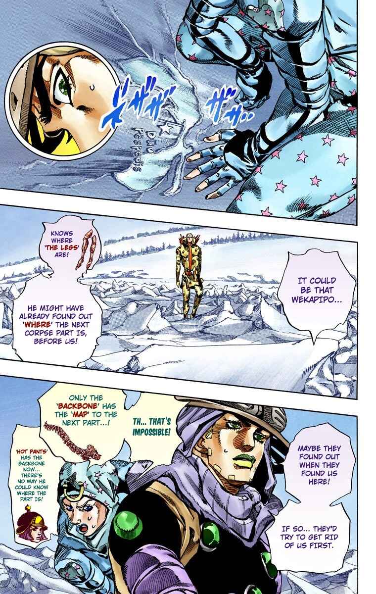 JoJo no Kimyou na Bouken: Part 7 - Steel Ball Run Color-ban Chapter 52 - Page 29