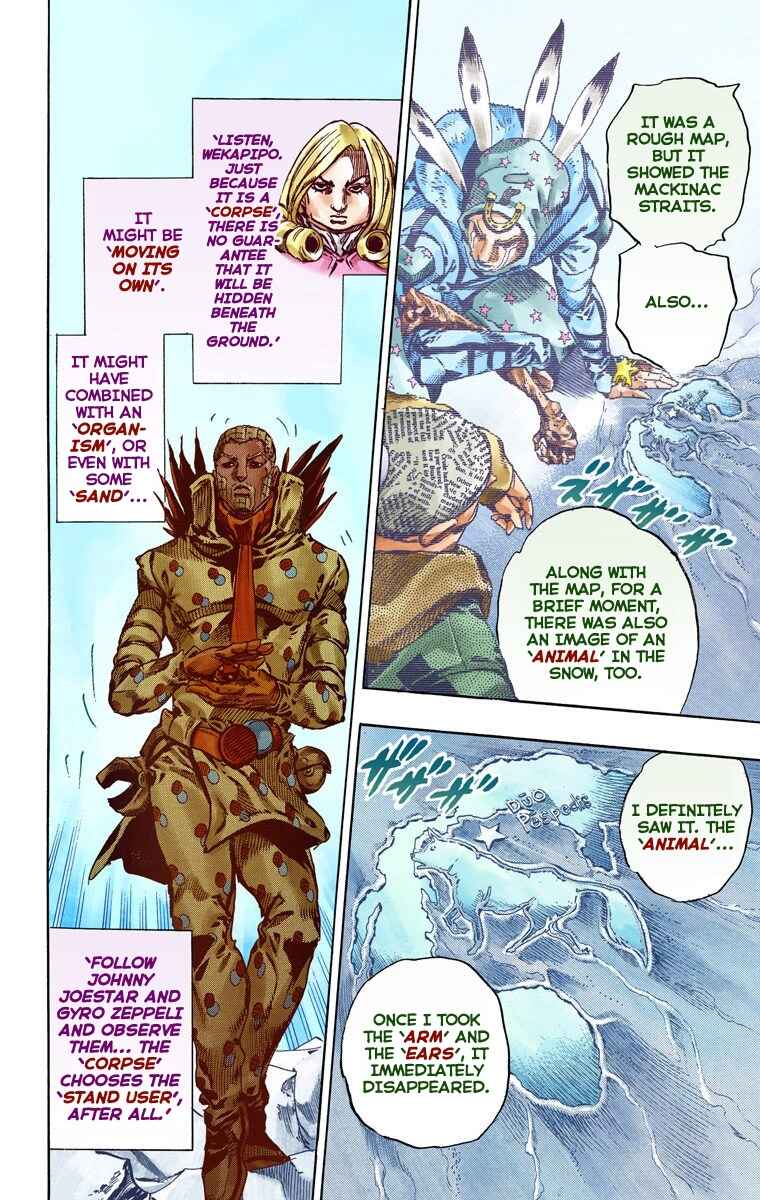 JoJo no Kimyou na Bouken: Part 7 - Steel Ball Run Color-ban Chapter 52 - Page 31