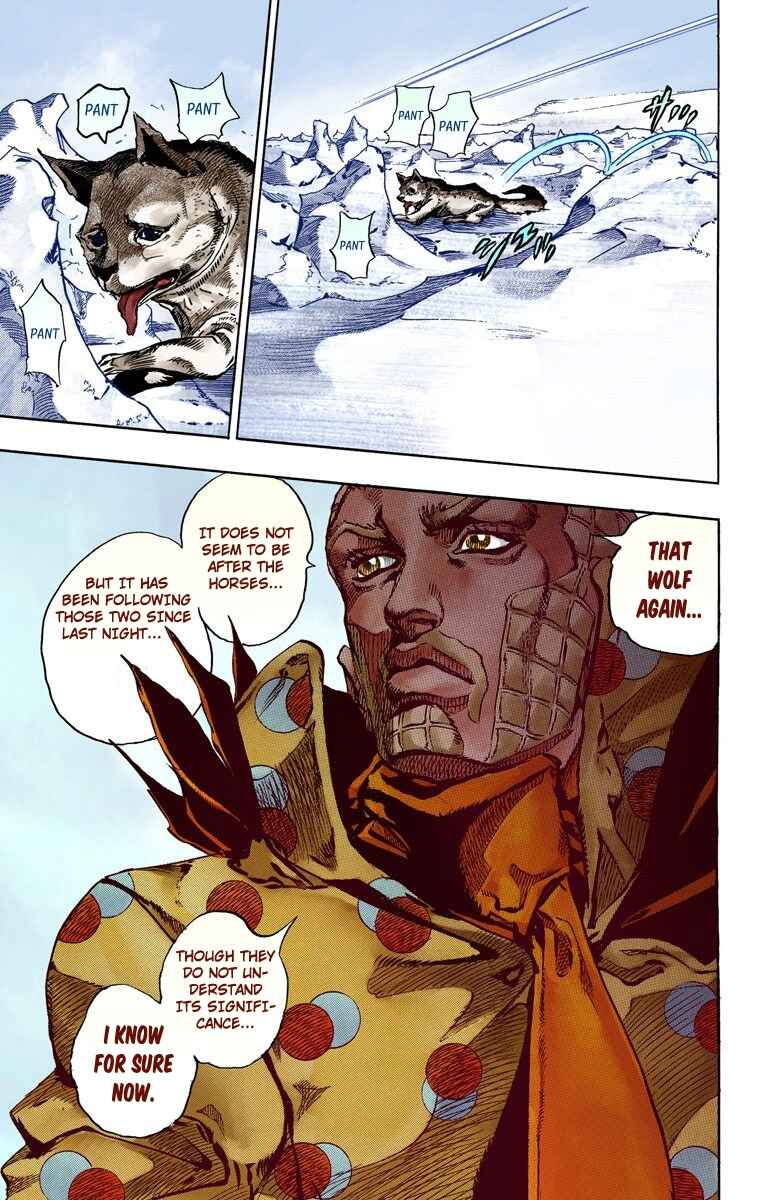JoJo no Kimyou na Bouken: Part 7 - Steel Ball Run Color-ban Chapter 52 - Page 32