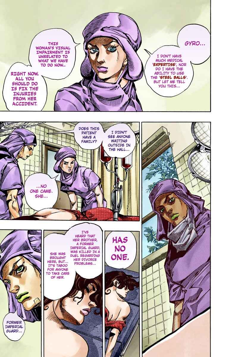 JoJo no Kimyou na Bouken: Part 7 - Steel Ball Run Color-ban Chapter 52 - Page 8