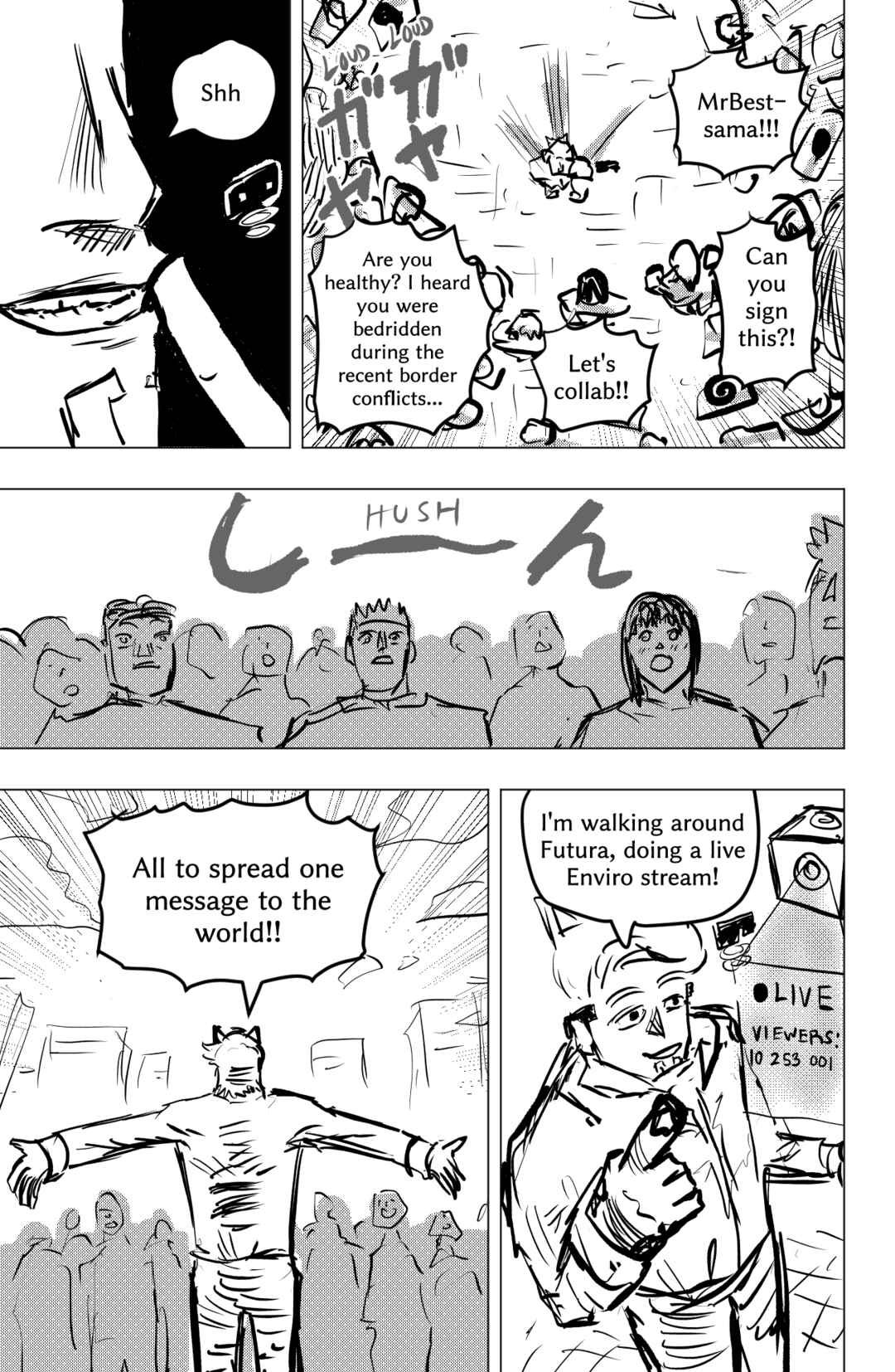 TEKNO: Sci-Fi Shonen Manga! Chapter 73 - Page 3