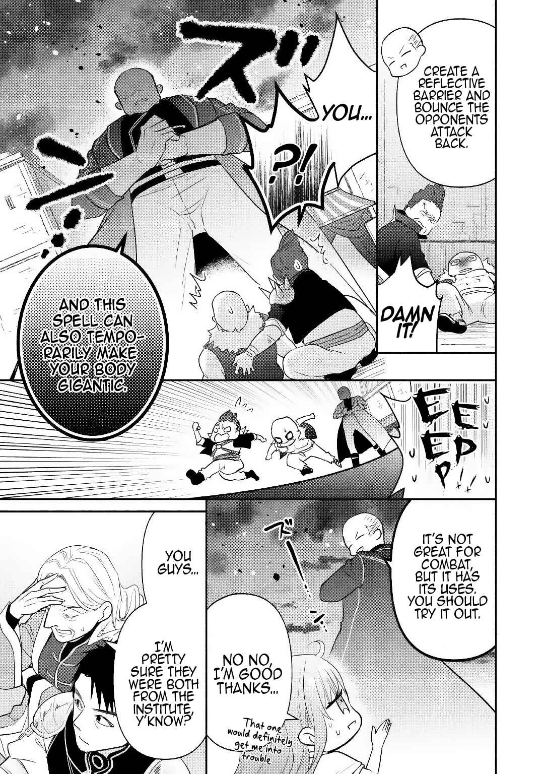 Tensei Youjo.: Shinjuu to Ouji to, Saikyou no Oji-san Youhei-dan no Naka de Ikiru Chapter 8 - Page 23