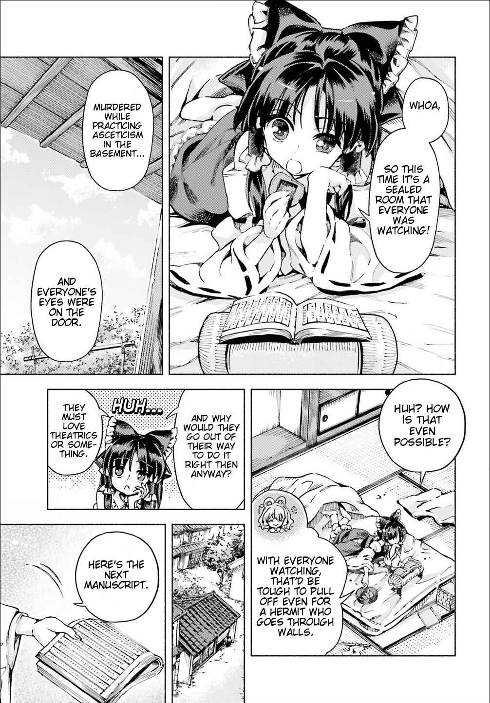 Touhou Suzunaan ~ Forbidden Scrollery. Chapter 41 - Page 9
