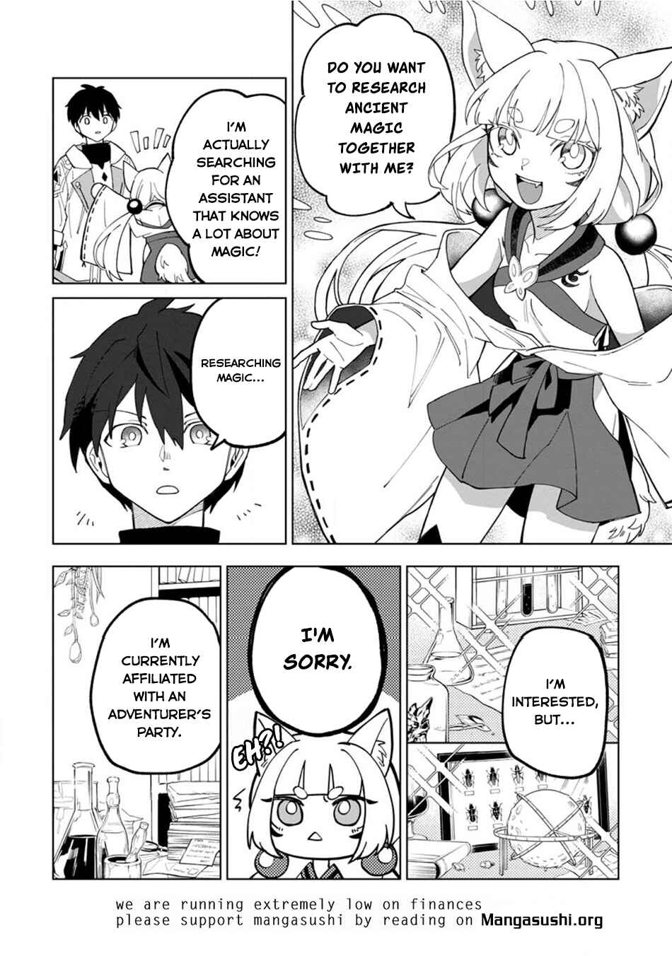 Yuusha Party wo Tsuihou Sareta Shiro Madoushi, S-Rank Boukensha ni Hirowareru: Kono Shiro Madoushi ga Kikakugai Sugiru Chapter 20.2 - Page 11