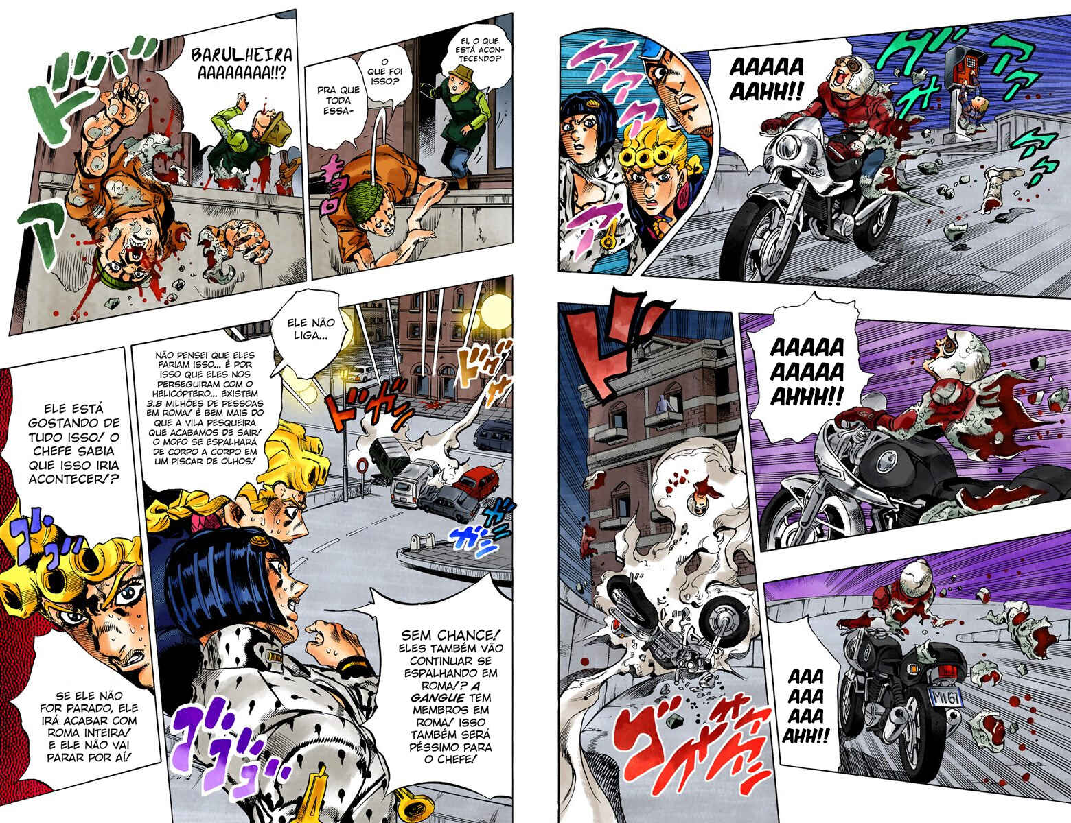 JoJo no Kimyou na Bouken: Part 5 - Ougon no Kaze Color-ban Chapter 119 - Page 5