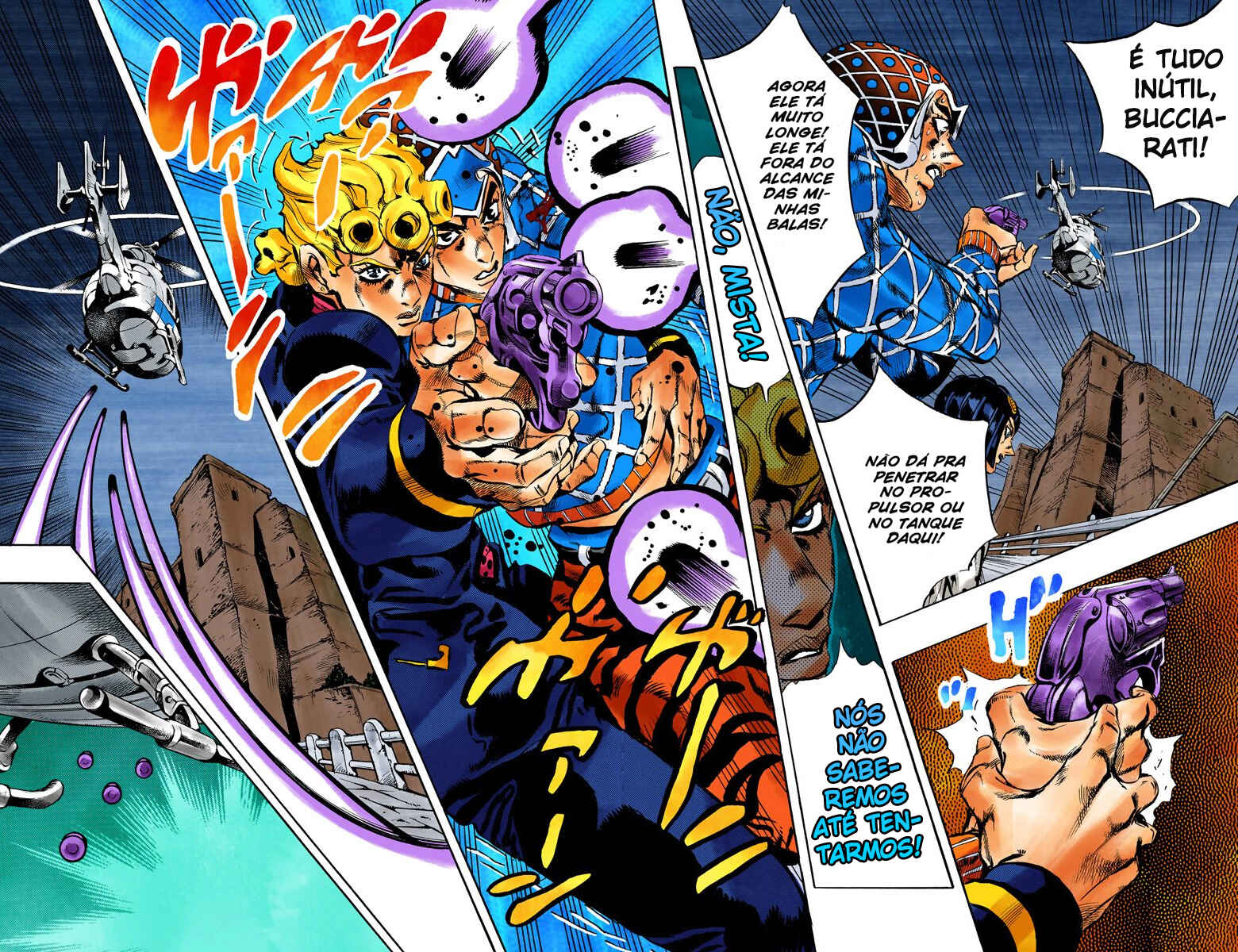 JoJo no Kimyou na Bouken: Part 5 - Ougon no Kaze Color-ban Chapter 119 - Page 9