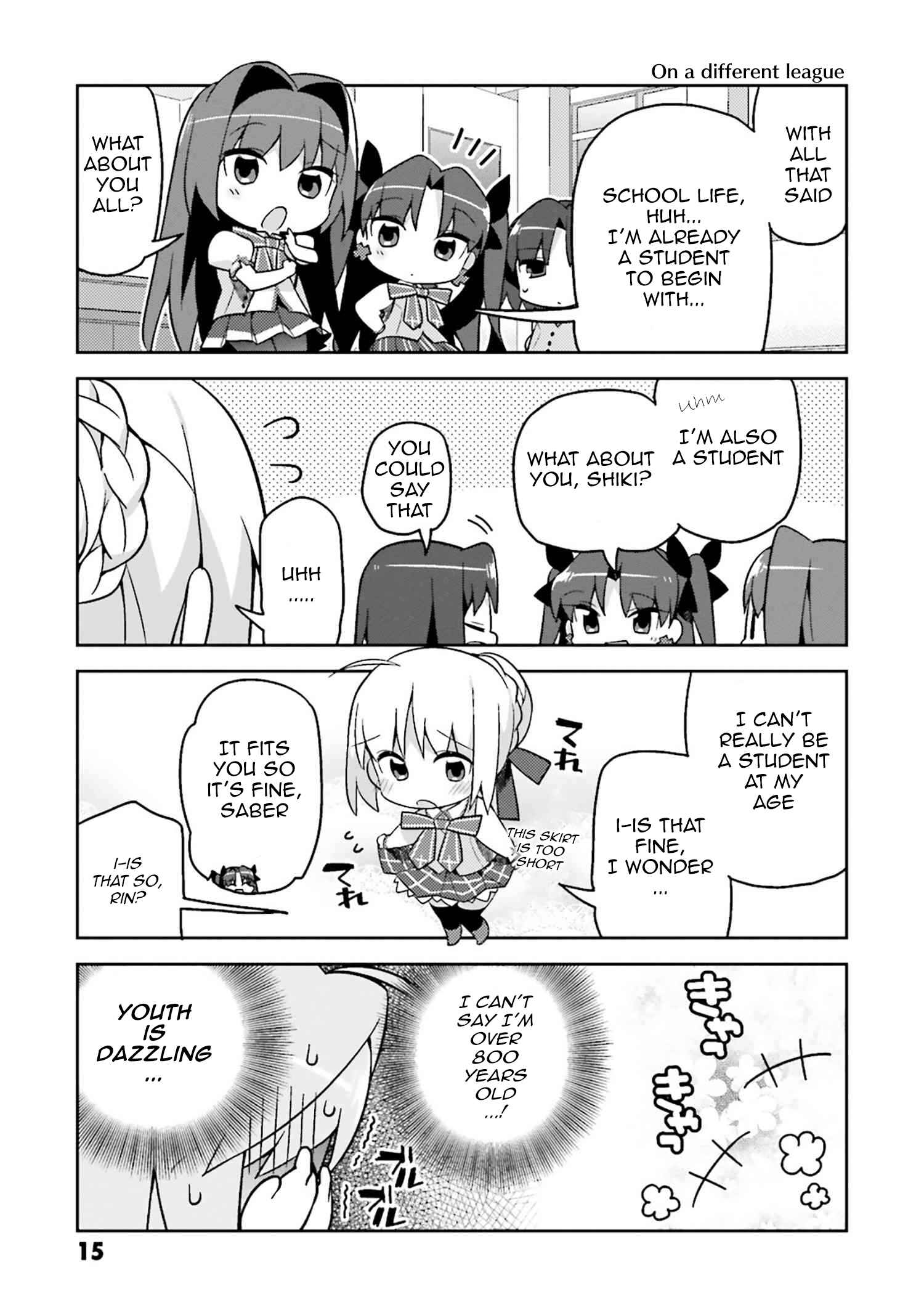 Type-Moon Gakuen - Chibi Chuki! Chapter 1 - Page 17