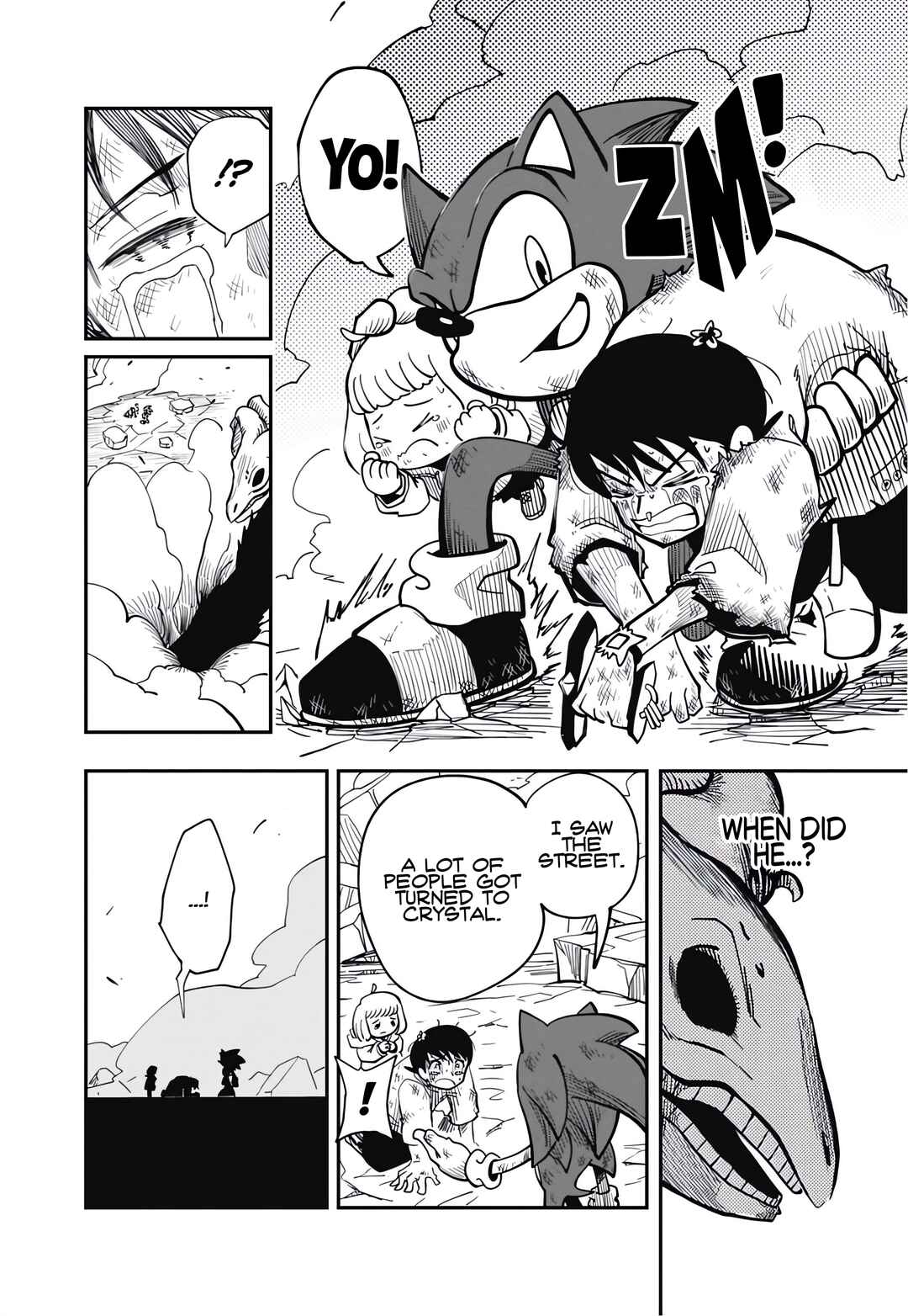 Sonic to Yuuki no Tsurugi Chapter 10 - Page 17