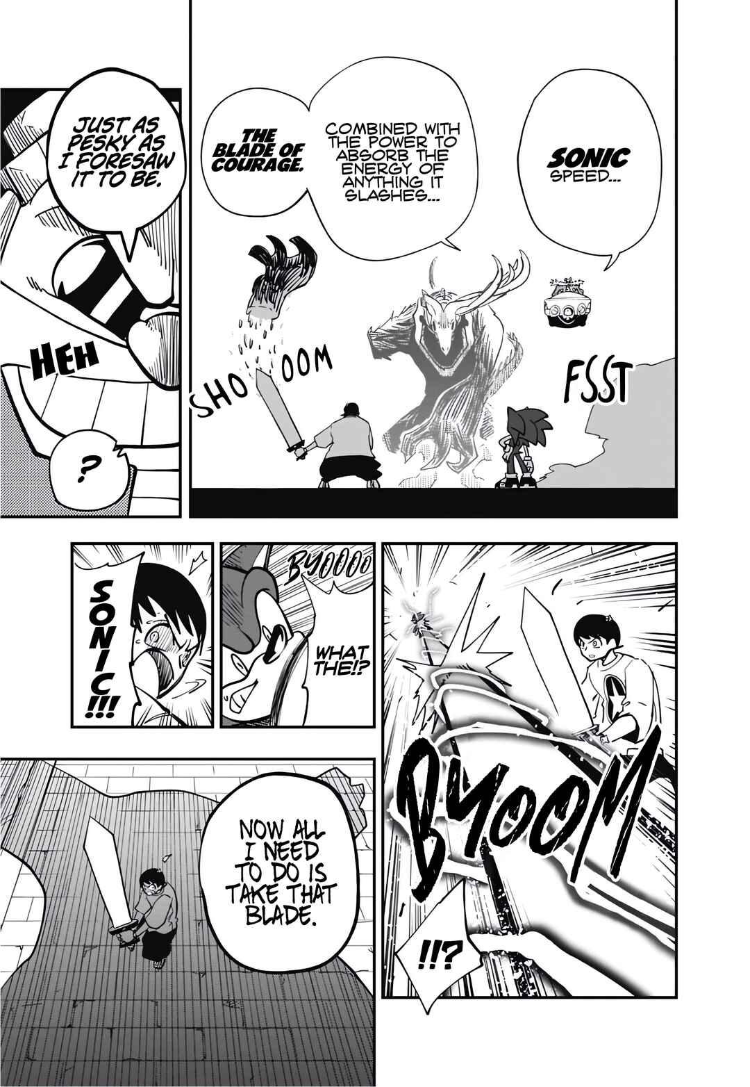 Sonic to Yuuki no Tsurugi Chapter 10 - Page 5