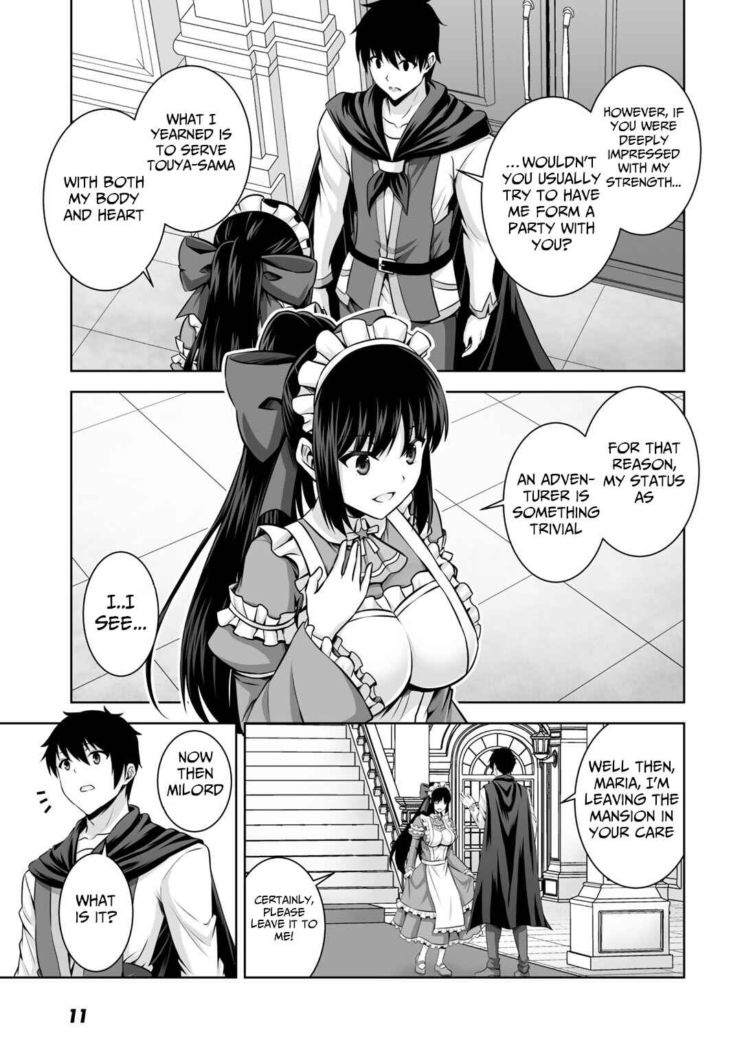 Kami no Techigai de Shindara Zumi de Isekai ni Hourikomare Mashita Chapter 11 - Page 8