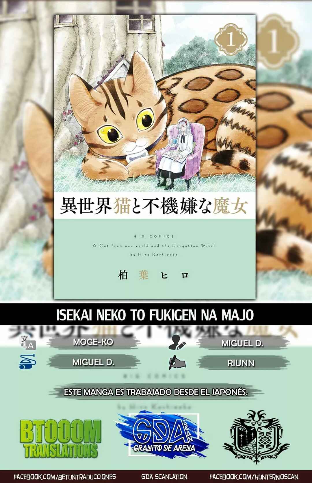 Isekai Neko to Fukigen na Majo Chapter 7 - Page 1