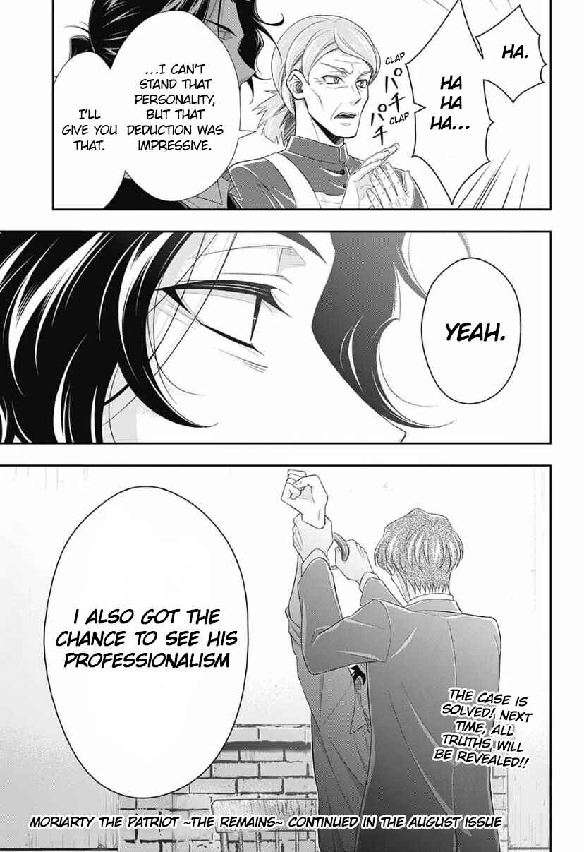 Yuukoku no Moriarty: The Remains Chapter 15 - Page 36