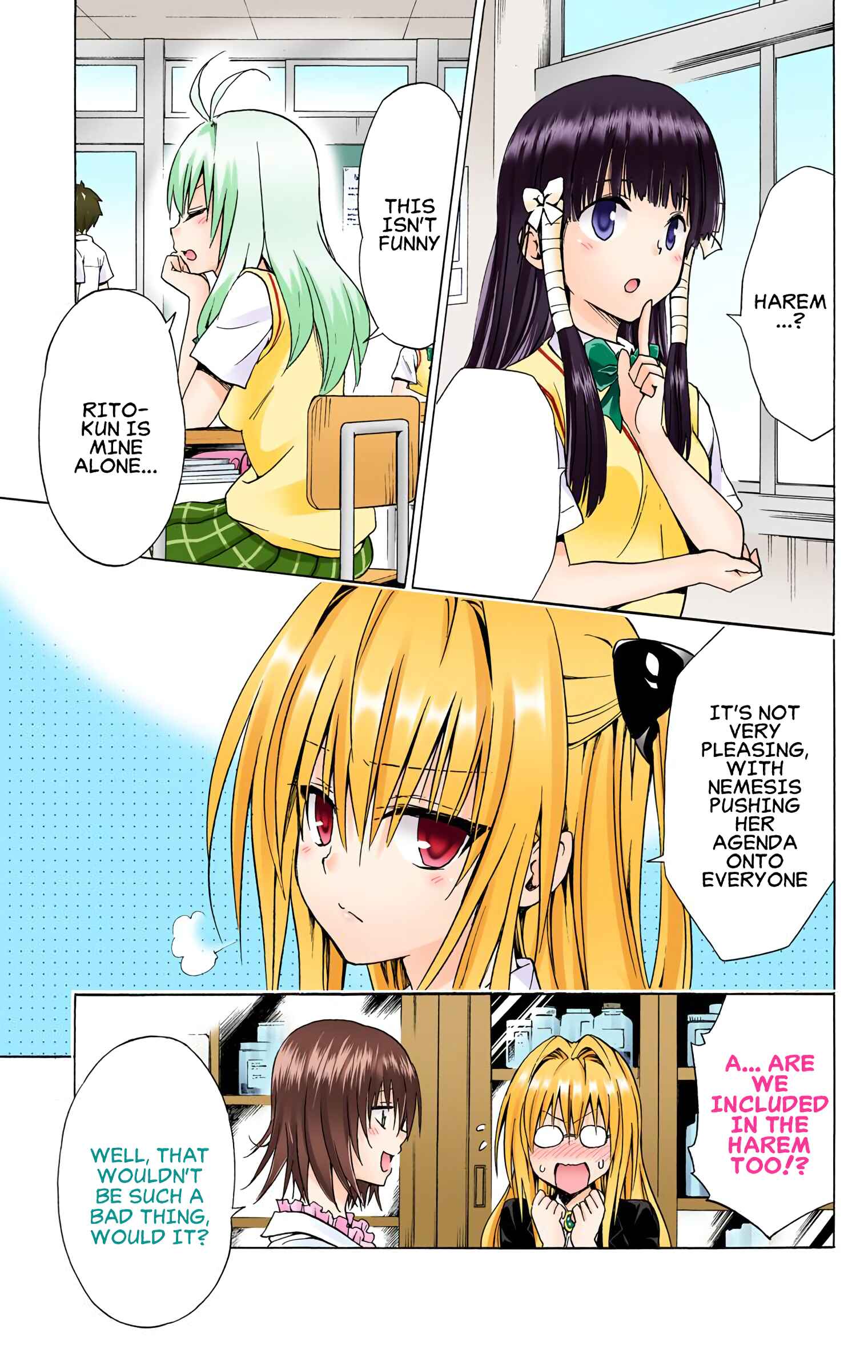 To Love Ru Darkness (Official Colored) Chapter 75 - Page 9