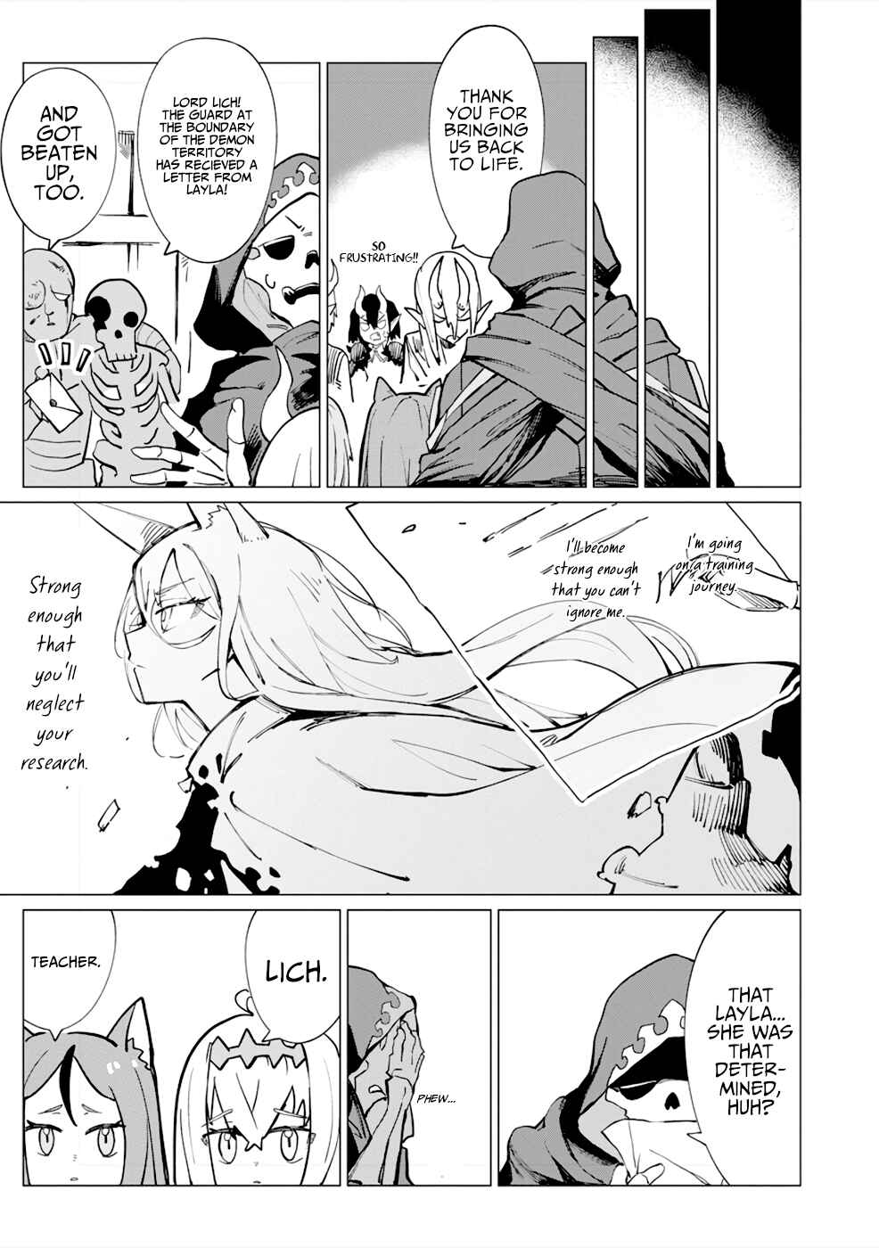 Yuusha Party wo Oidasareta Shiryou Majutsushi wa Lich ni Natte Maou-gun de Daisukina Kenkyuu Life wo Okuru Chapter 9 - Page 24