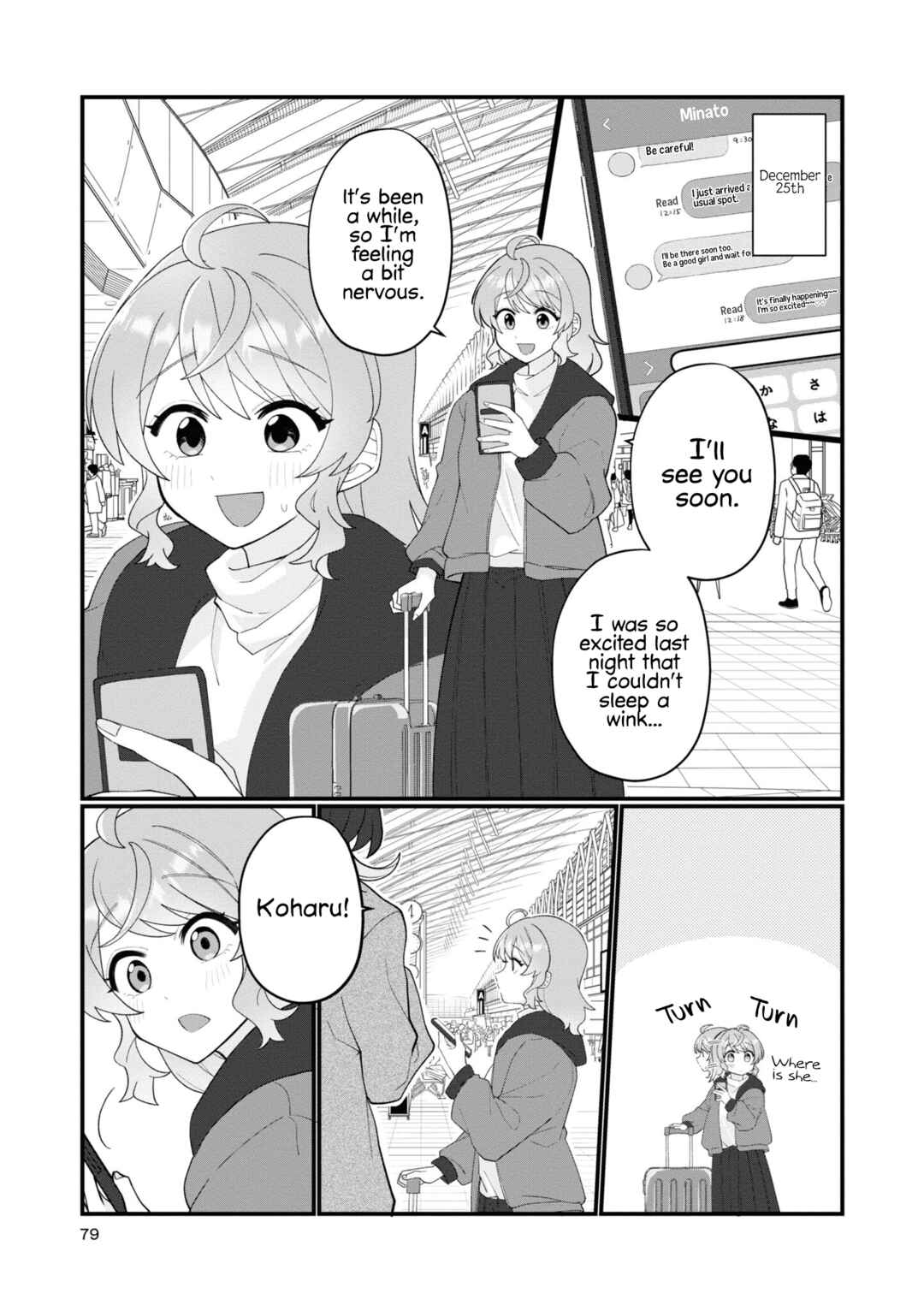Koharu to Minato: Watashi no Partner wa Onnanoko Chapter 17 - Page 11
