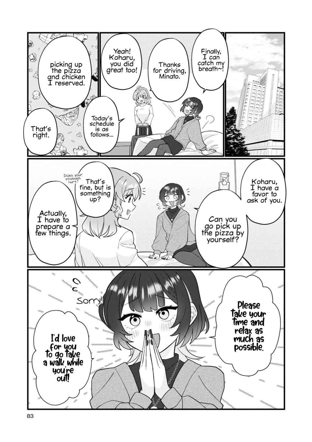 Koharu to Minato: Watashi no Partner wa Onnanoko Chapter 17 - Page 15