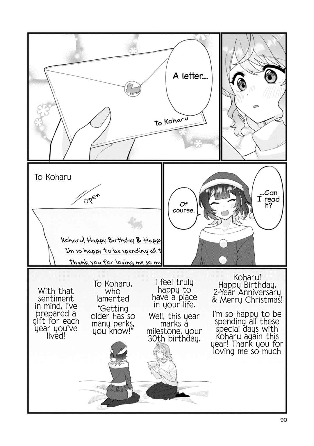 Koharu to Minato: Watashi no Partner wa Onnanoko Chapter 17 - Page 22