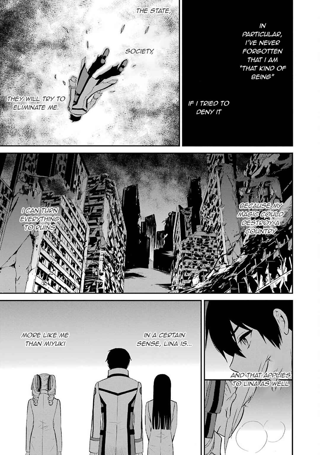 Mahouka Koukou no Rettousei - Raihousha-hen Chapter 20 - Page 11