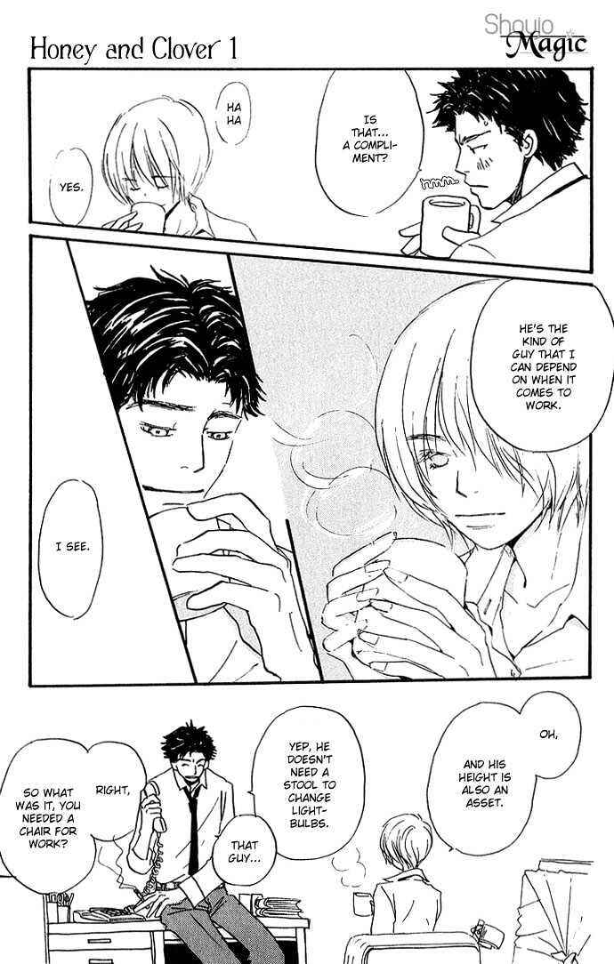 Hachimitsu to Clover Chapter 7 - Page 15