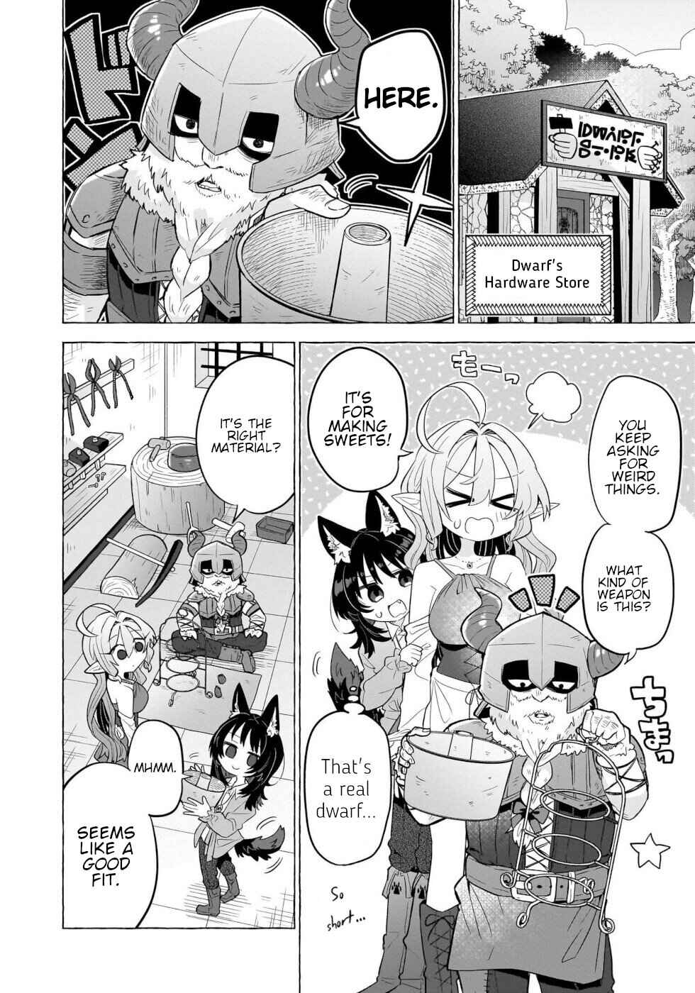 Okashi na Elf to Joshikousei Chapter 5 - Page 8