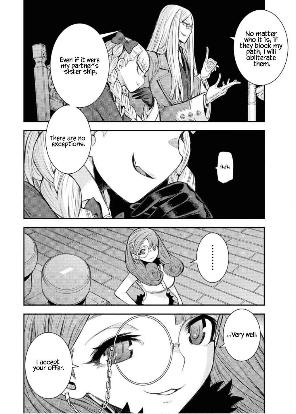 Aoki Hagane no Arpeggio Chapter 164 - Page 37