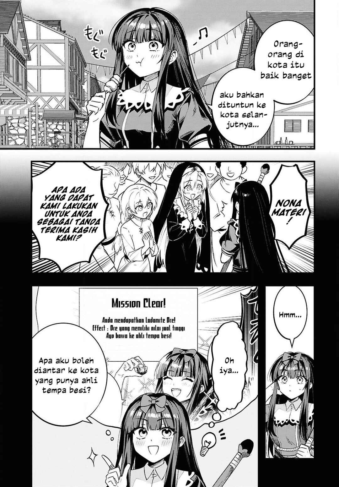 Doumo, Butsuyoku no Seijo desu: Musou Skill "Clear Houshuu" de Seidai ni Kanchigai Saremashita Chapter 7 - Page 7