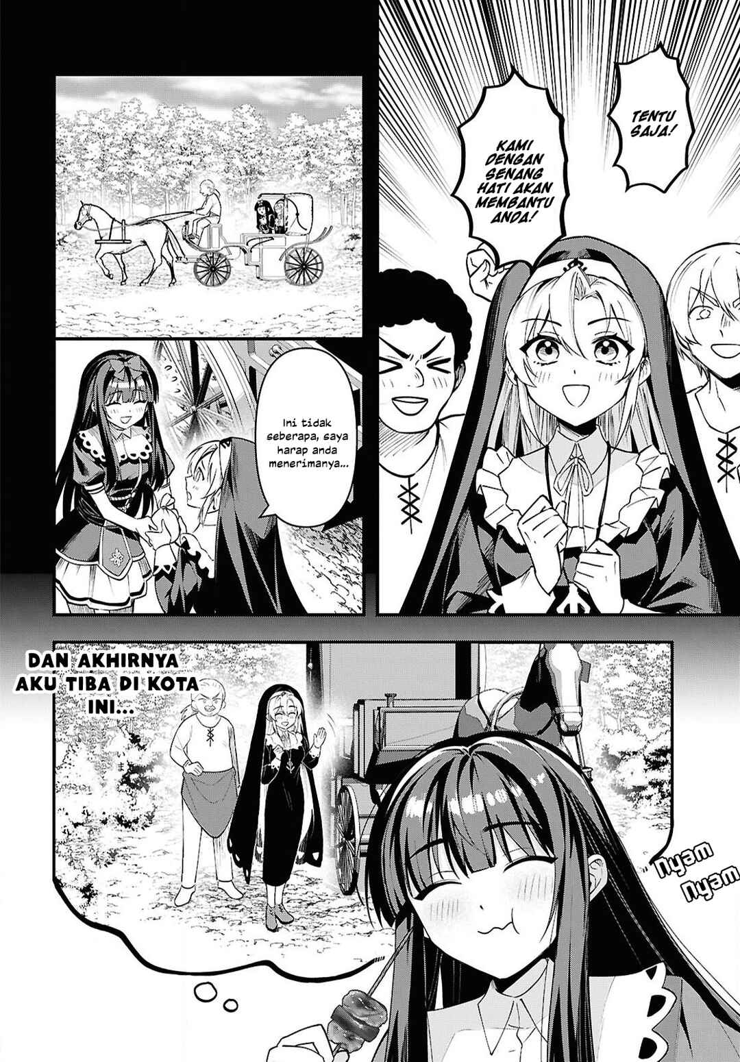 Doumo, Butsuyoku no Seijo desu: Musou Skill "Clear Houshuu" de Seidai ni Kanchigai Saremashita Chapter 7 - Page 8