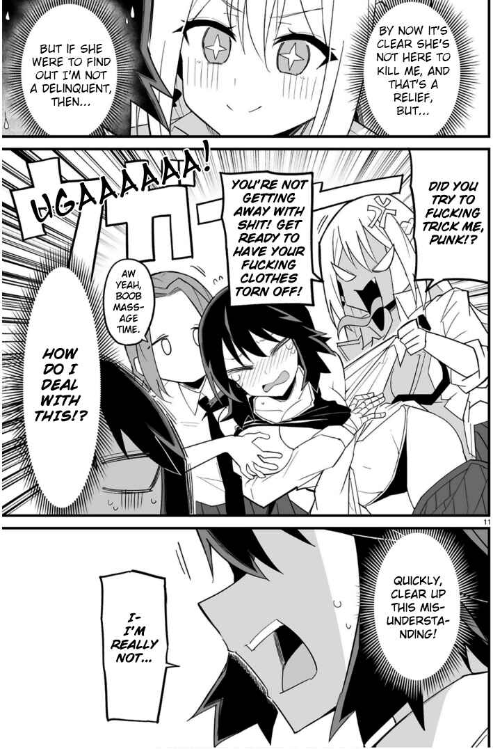 Iinchou Desu ga Furyou ni Naru Hodo Koi Shitemasu! Chapter 5 - Page 11