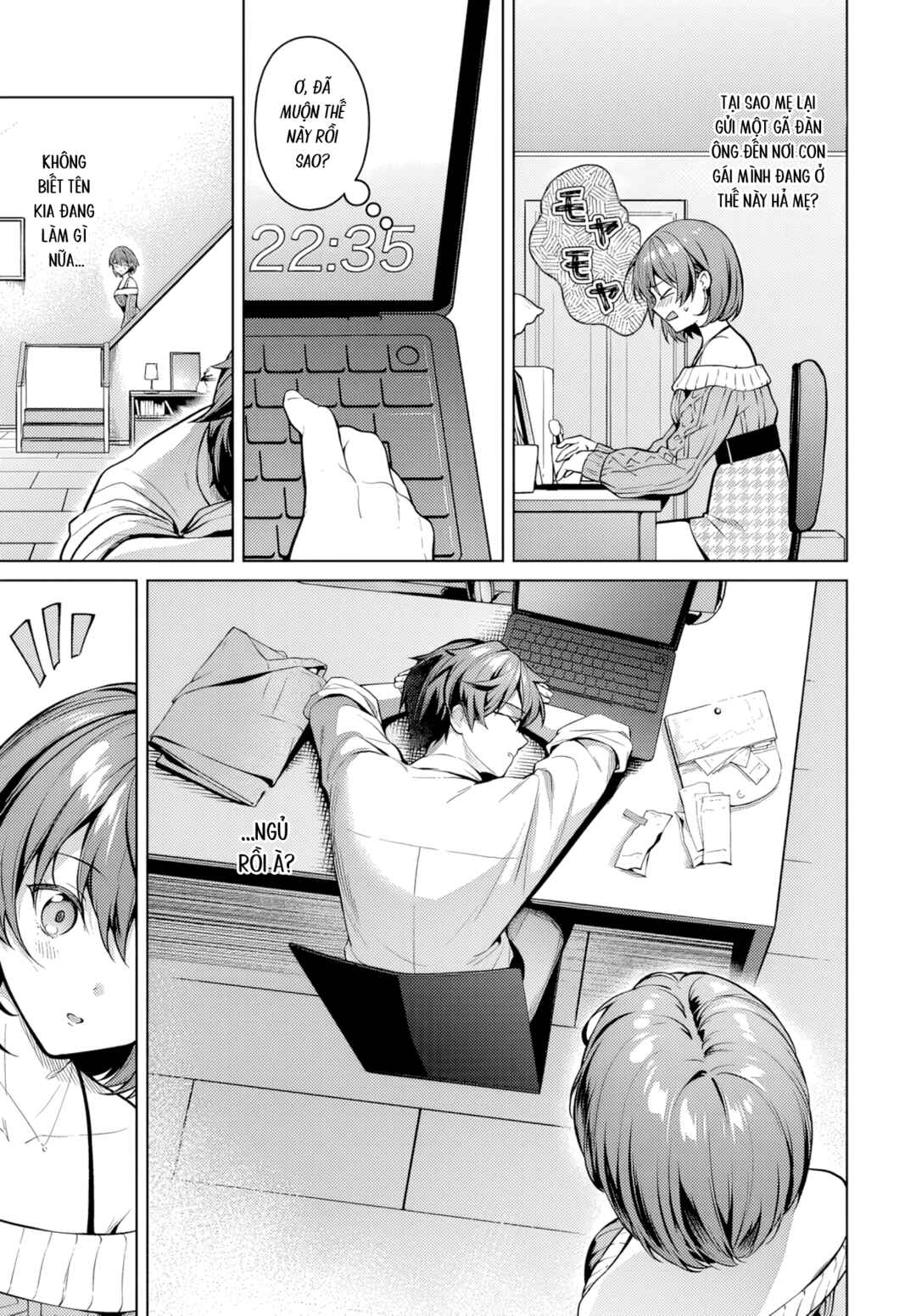 Tier 1 Shimai - Yuumei Yonshimai wa Boku nashi de wa Ikirarenai Chapter 1.2 - Page 26