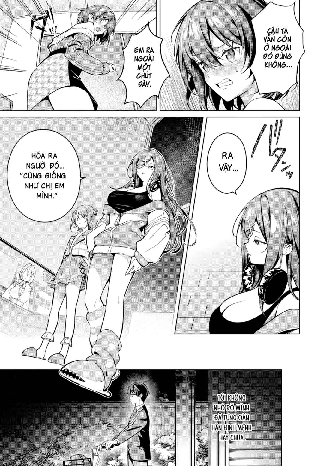 Tier 1 Shimai - Yuumei Yonshimai wa Boku nashi de wa Ikirarenai Chapter 1.2 - Page 34
