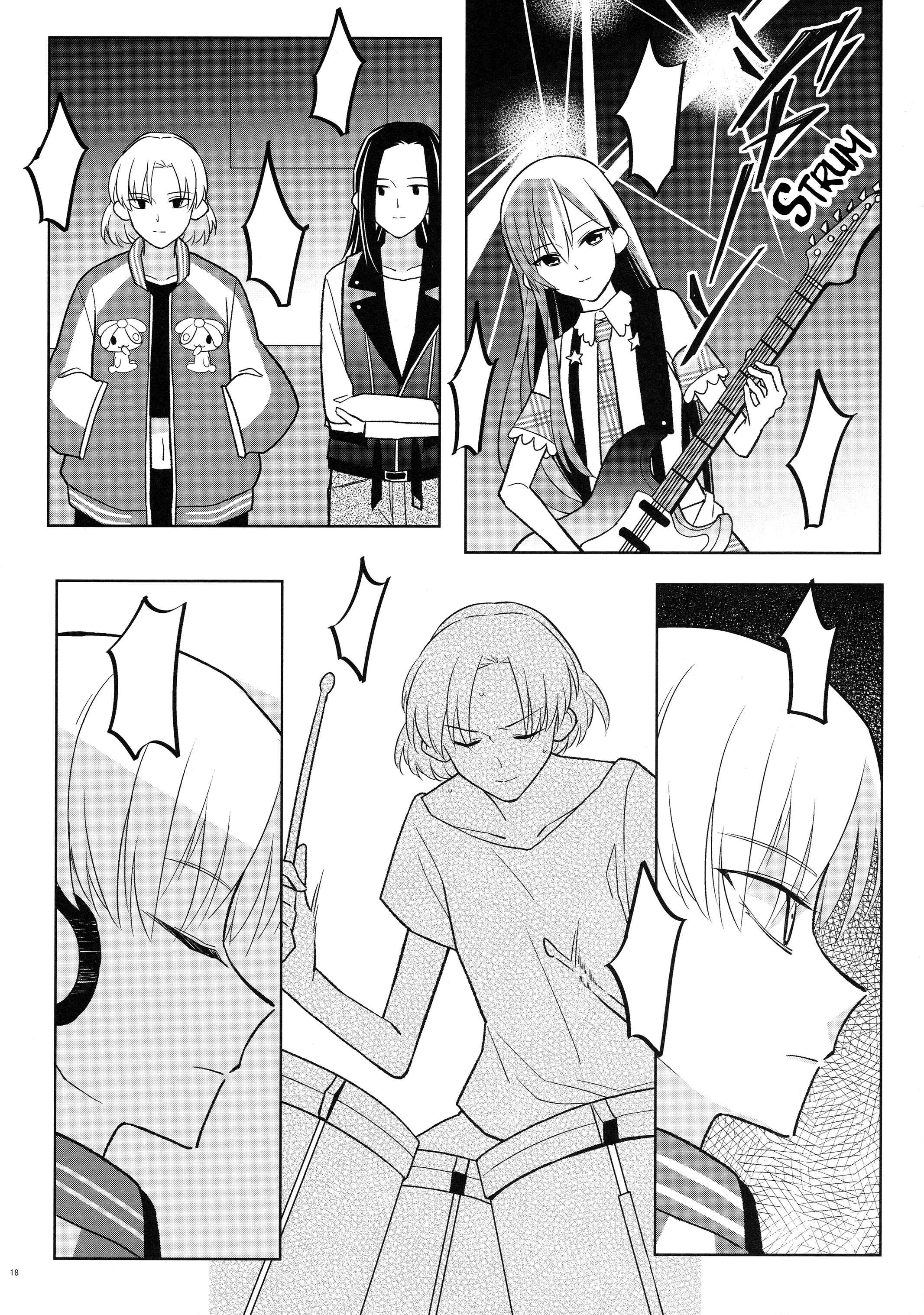 BanG Dream! - Band tte Sou Iu Mon Daro (Doujinshi) Chapter Oneshot - Page 17