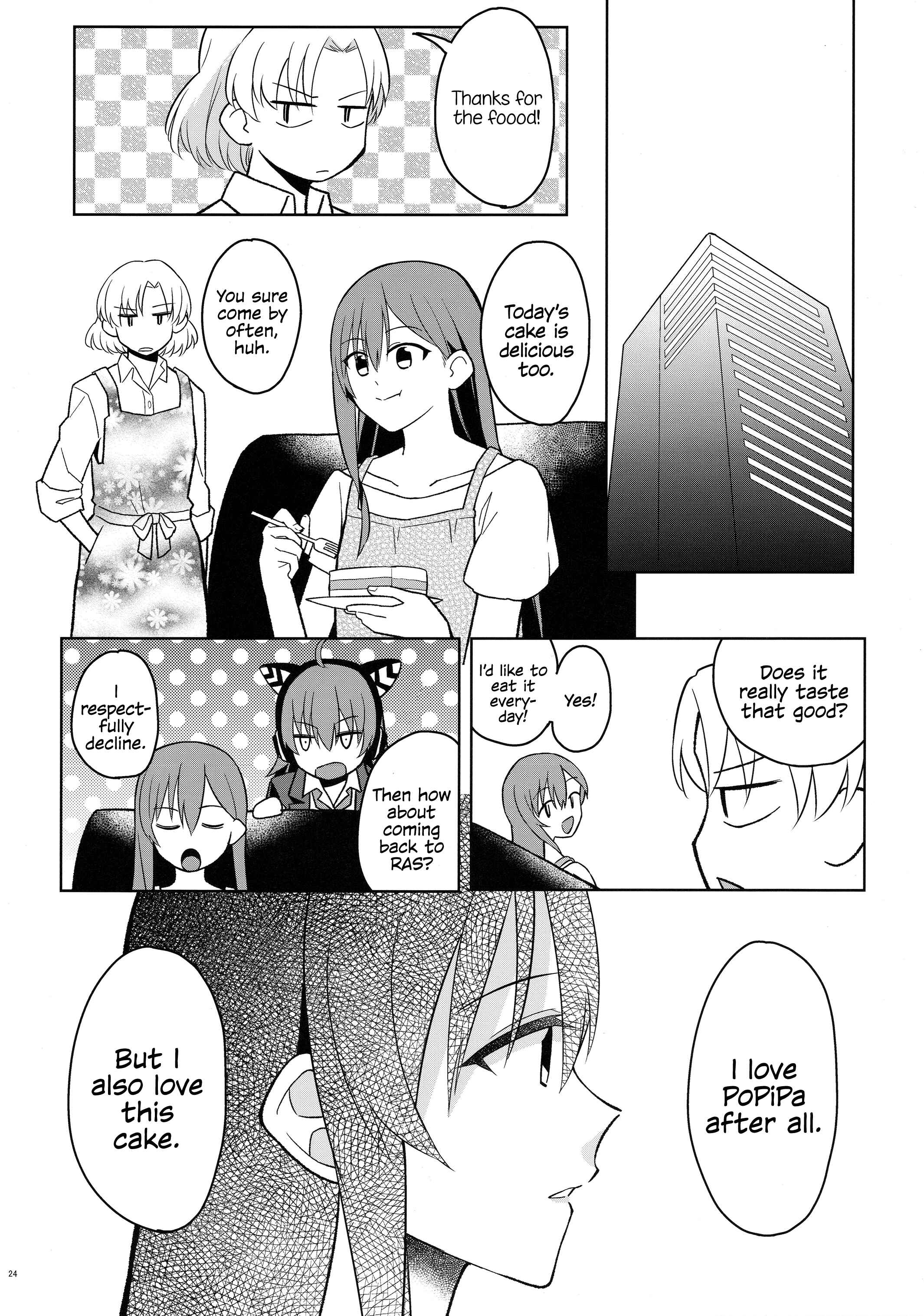 BanG Dream! - Band tte Sou Iu Mon Daro (Doujinshi) Chapter Oneshot - Page 23