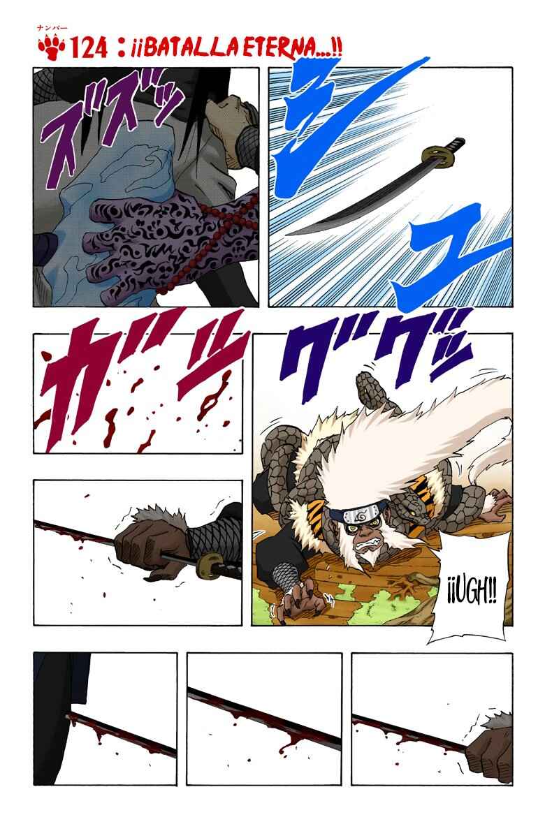 Naruto (Official Colored) Chapter 124 - Page 1