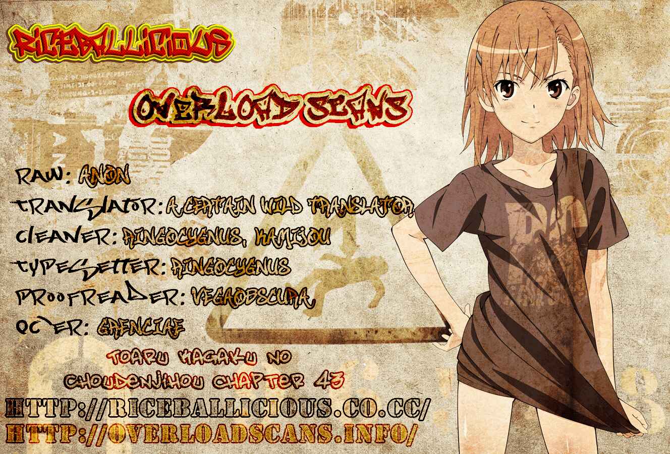 Toaru Majutsu no Index Gaiden: Toaru Kagaku no Railgun Chapter 43 - Page 20
