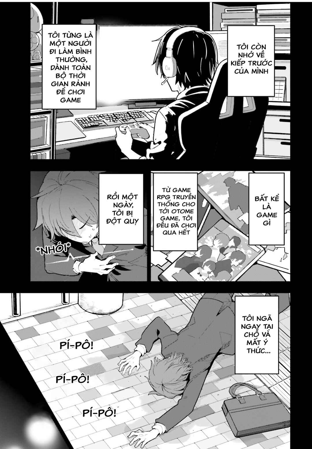 Mob Shisai dakedo, Kono Sekai ga Otome Game dato Kizuita node Heroine o Ikusei Shimasu Chapter 1 - Page 3